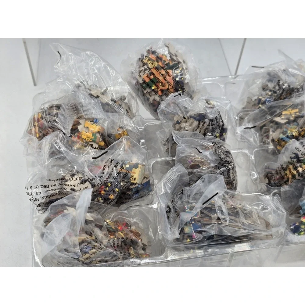 Galison Winter Lights Christmas Countdown‎ – 12 Days of Puzzles NEW OPEN BOX